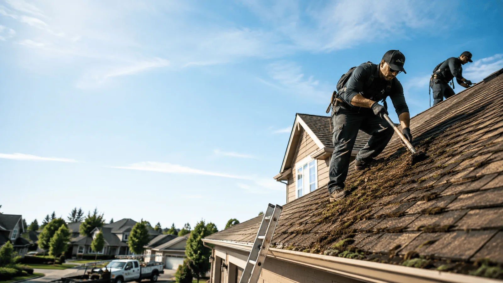 Roof Moss Removal in Rosston, OK near me